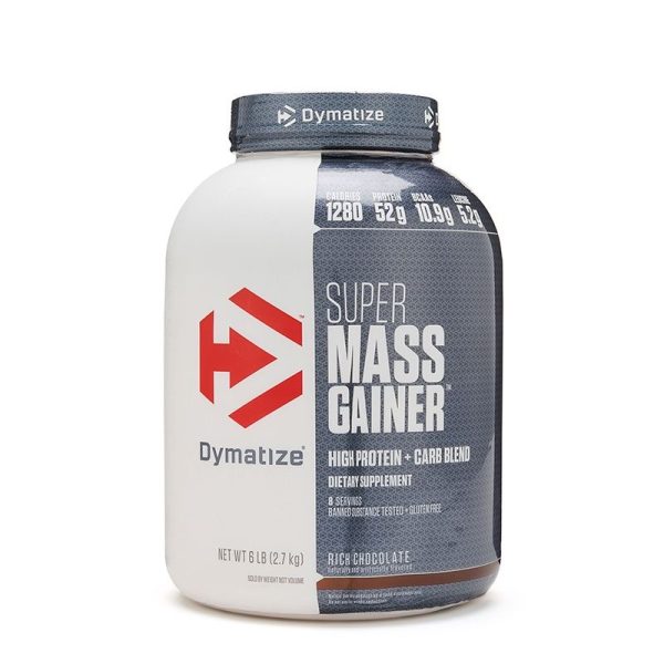 DYMATIZE Super Mass Gainers 6 Lbs (2.7 kg, chocolate)