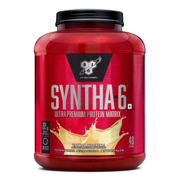 BSN Syntha 6 Protein Powder Protein Blends (2.27 kg, Chocolate Milkshake)